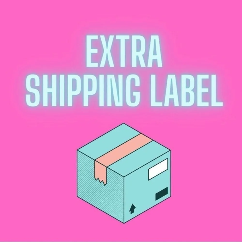 Extra Shipping Label - Picture 1 of 1